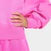 Nike Sportswear Women's Phoenix Fleece Over-Oversized Crewneck Playful Pink / Black sold by JD Sports
