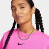 Nike Sportswear Women's Phoenix Fleece Over-Oversized Crewneck Playful Pink / Black sold by JD Sports