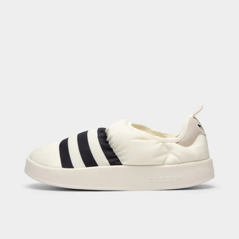 adidas Puffylette Off White / Core Black - Off White sold by JD Sports