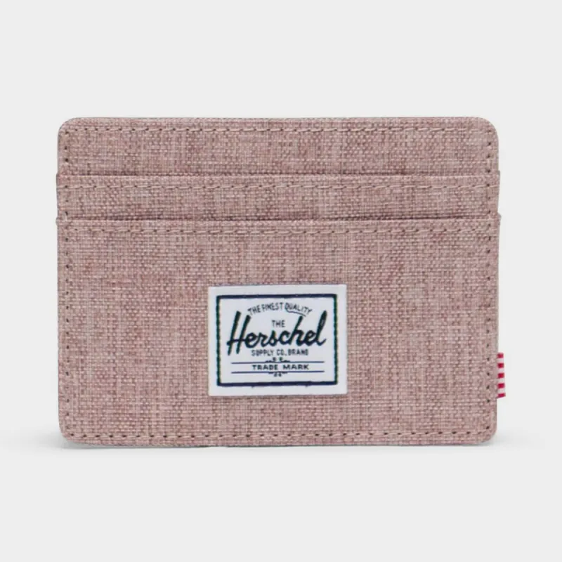 Herschel Supply Co. Charlie Wallet / Ash Rose Crosshatch sold by JD Sports