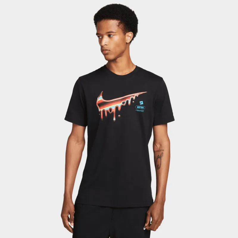 Nike Sportswear Heatwave T-shirt / Black made by JD Sports