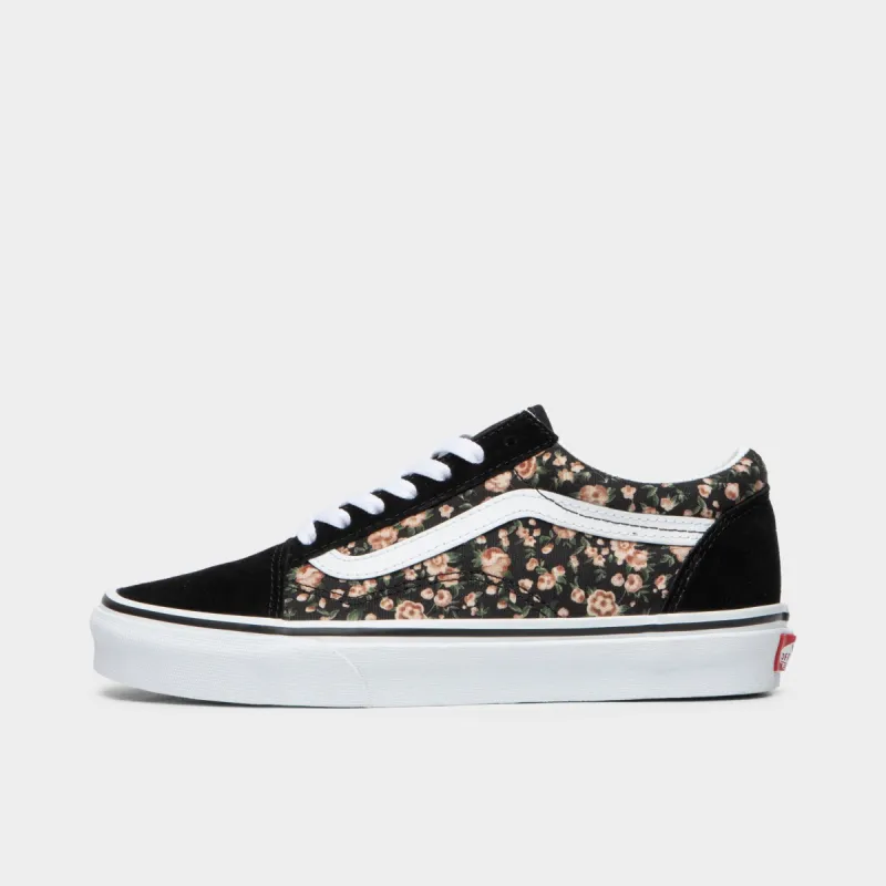 Vans Rose Dreams Old Skool Black / White sold by JD Sports