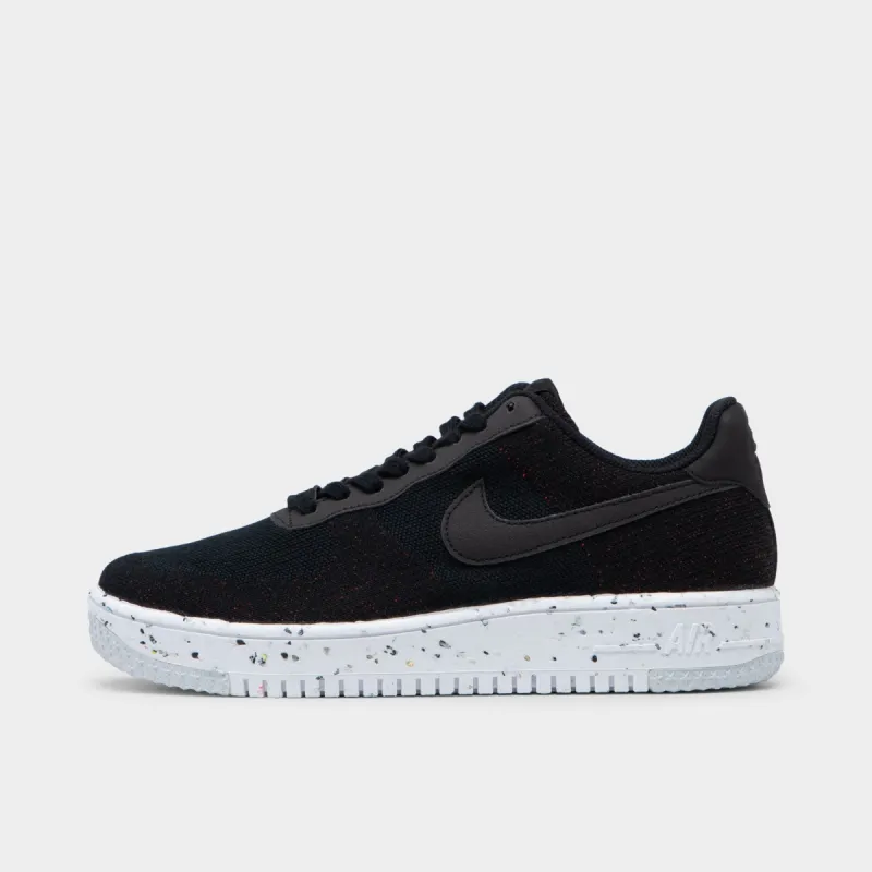 Nike Air Force 1 Crater Flyknit Black / Anthracite - White sold by JD Sports