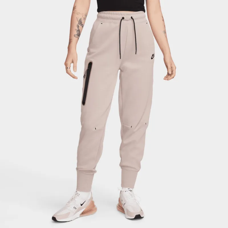 Nike Sportswear Women's Tech Fleece Pants Diffused Taupe / Black sold by JD Sports