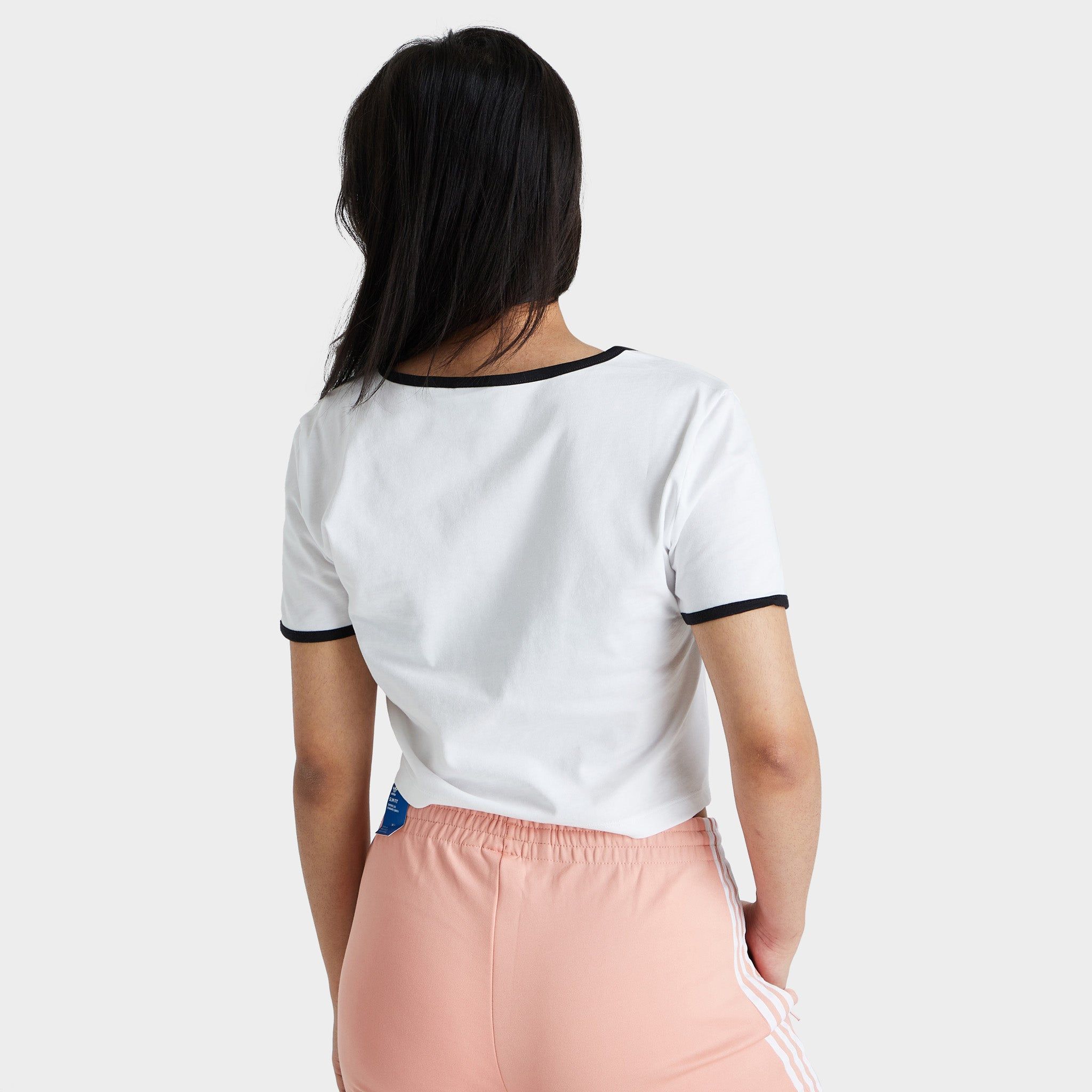 adidas Originals Women's Slim Cropped T-shirt / White sold by JD Sports product image thumbnail 2