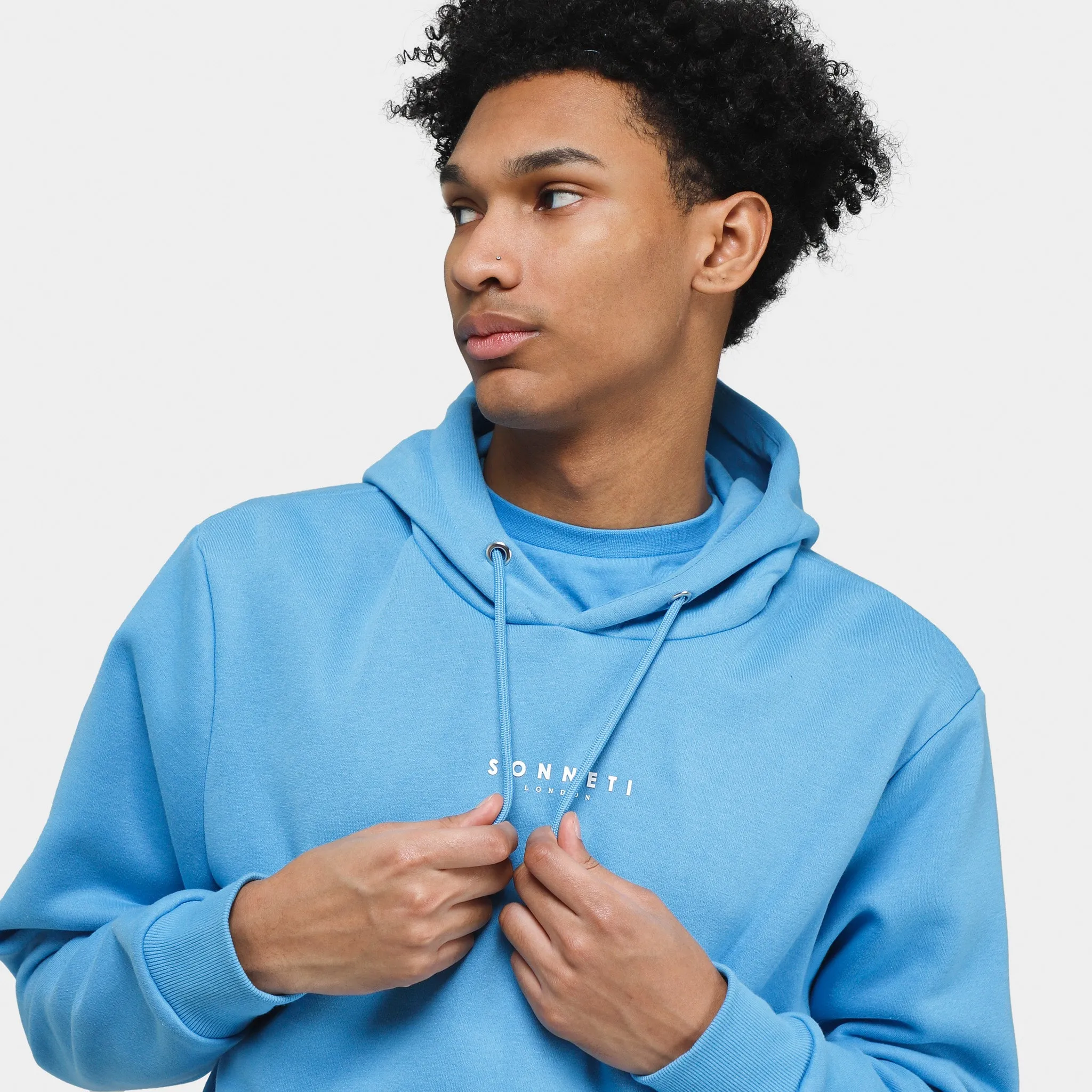 Sonneti London Pullover Hoodie / Azure Blue sold by JD Sports product image thumbnail 3