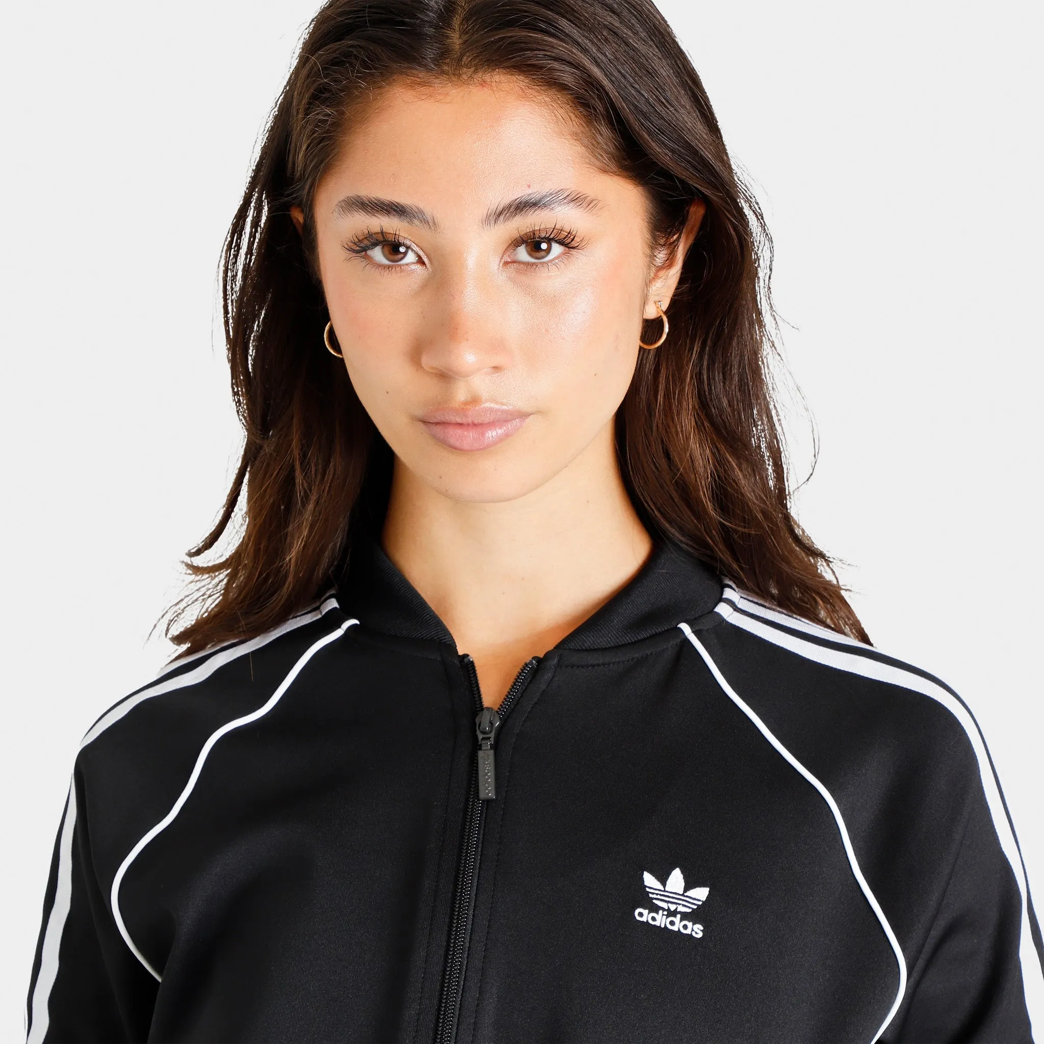 adidas Originals Women's Primeblue SST Track Jacket Black / White sold by JD Sports product image thumbnail 5
