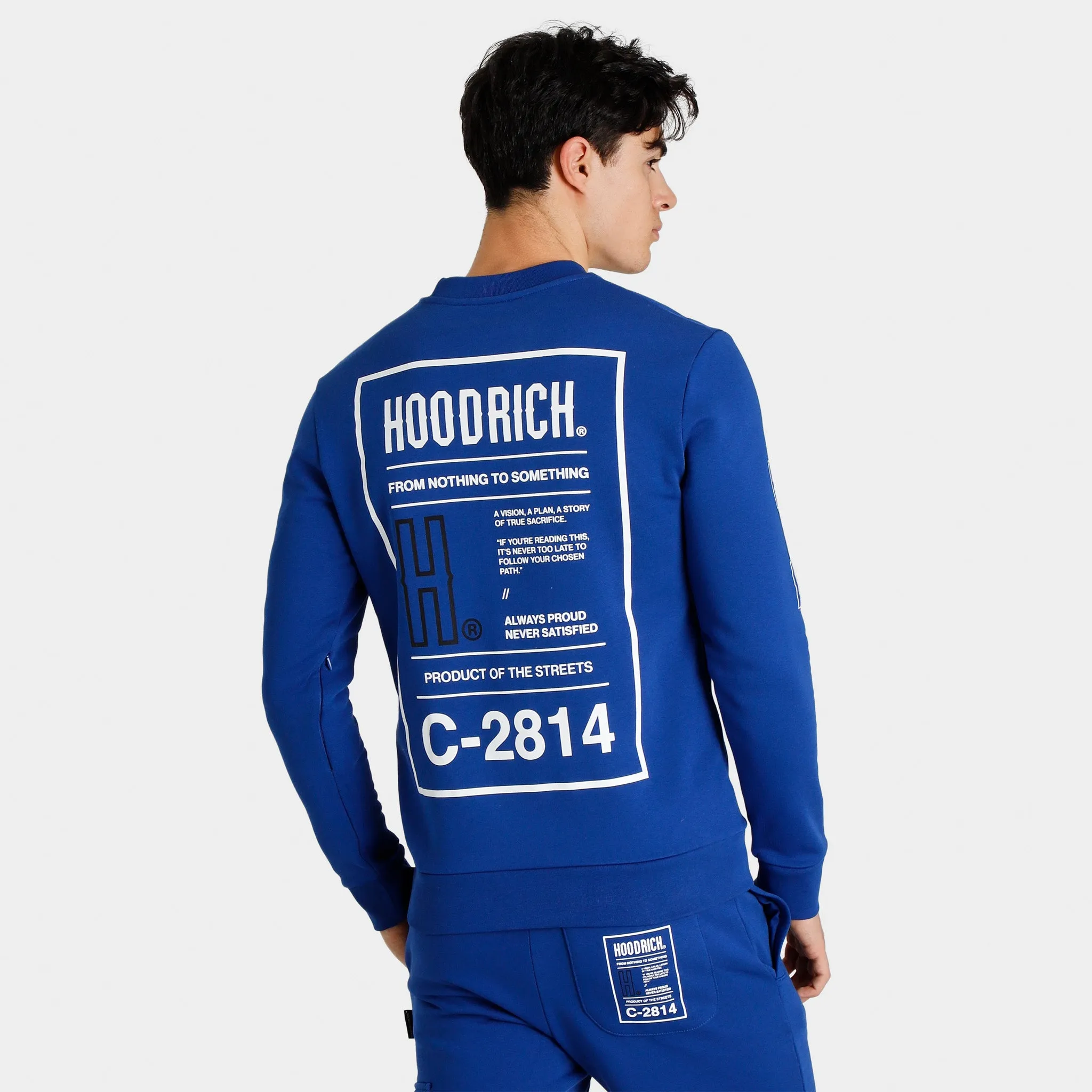 Hoodrich OG Akira V6 Crewneck Sodalite Blue / White - Black sold by JD Sports product image thumbnail 2