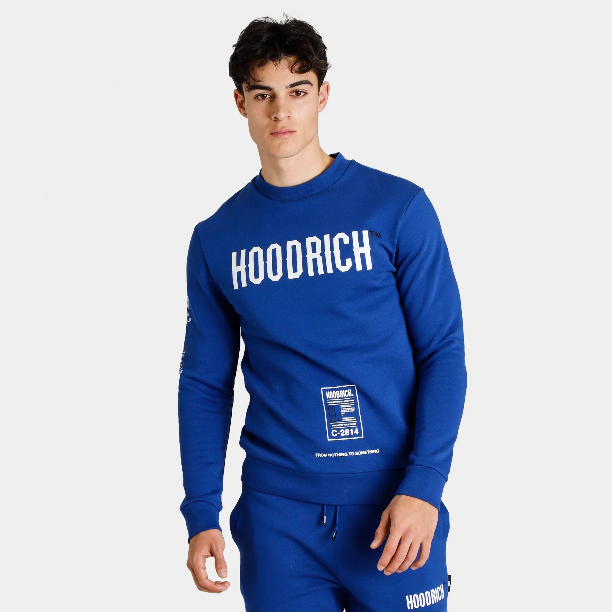 Hoodrich OG Akira V6 Crewneck Sodalite Blue / White - Black sold by JD Sports