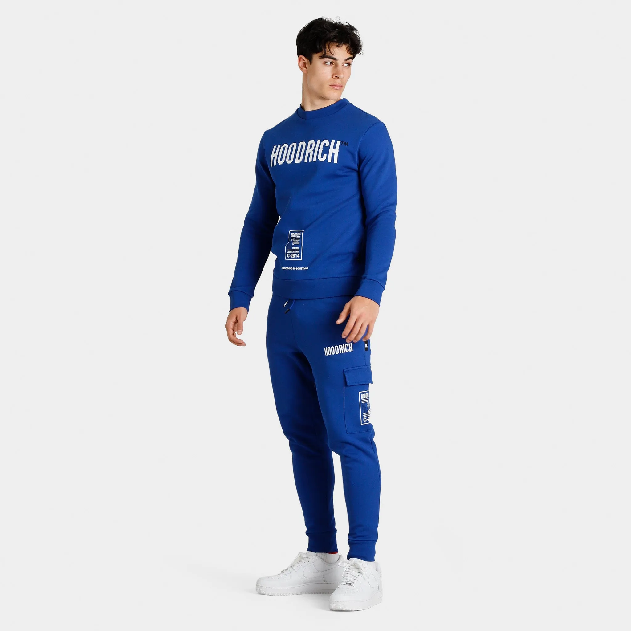 Hoodrich OG Akira V6 Crewneck Sodalite Blue / White - Black sold by JD Sports product image thumbnail 3