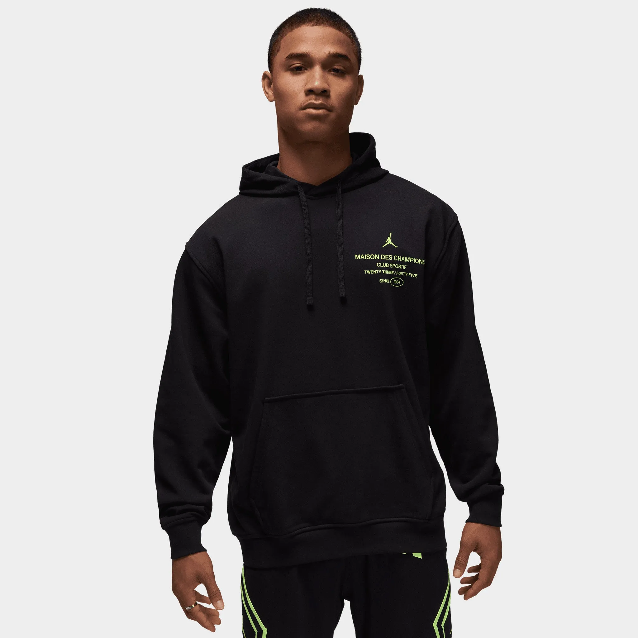 Jordan Dri-FIT Sport Crossover Graphic Pullover Hoodie / Black sold by JD Sports