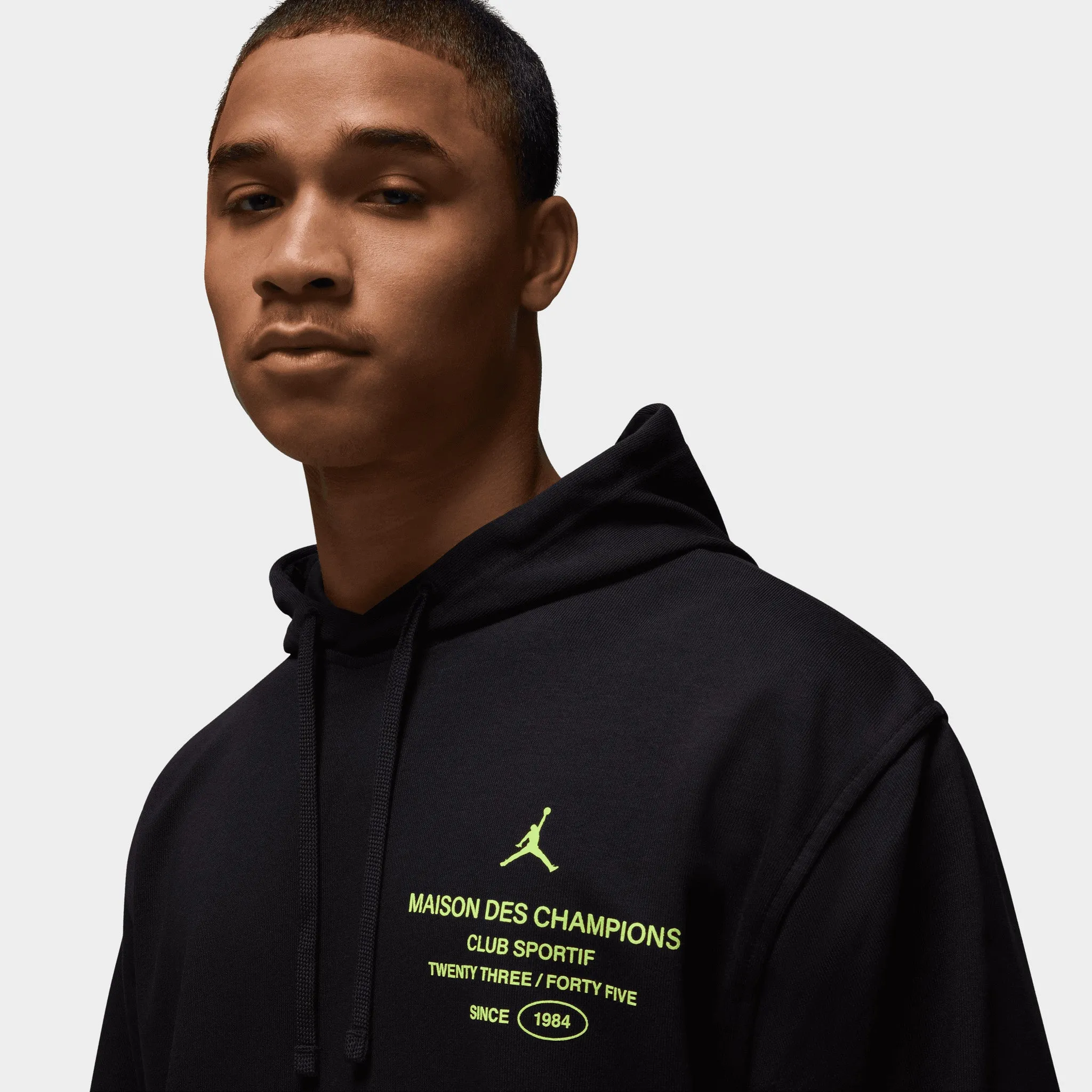 Jordan Dri-FIT Sport Crossover Graphic Pullover Hoodie / Black sold by JD Sports product image thumbnail 3