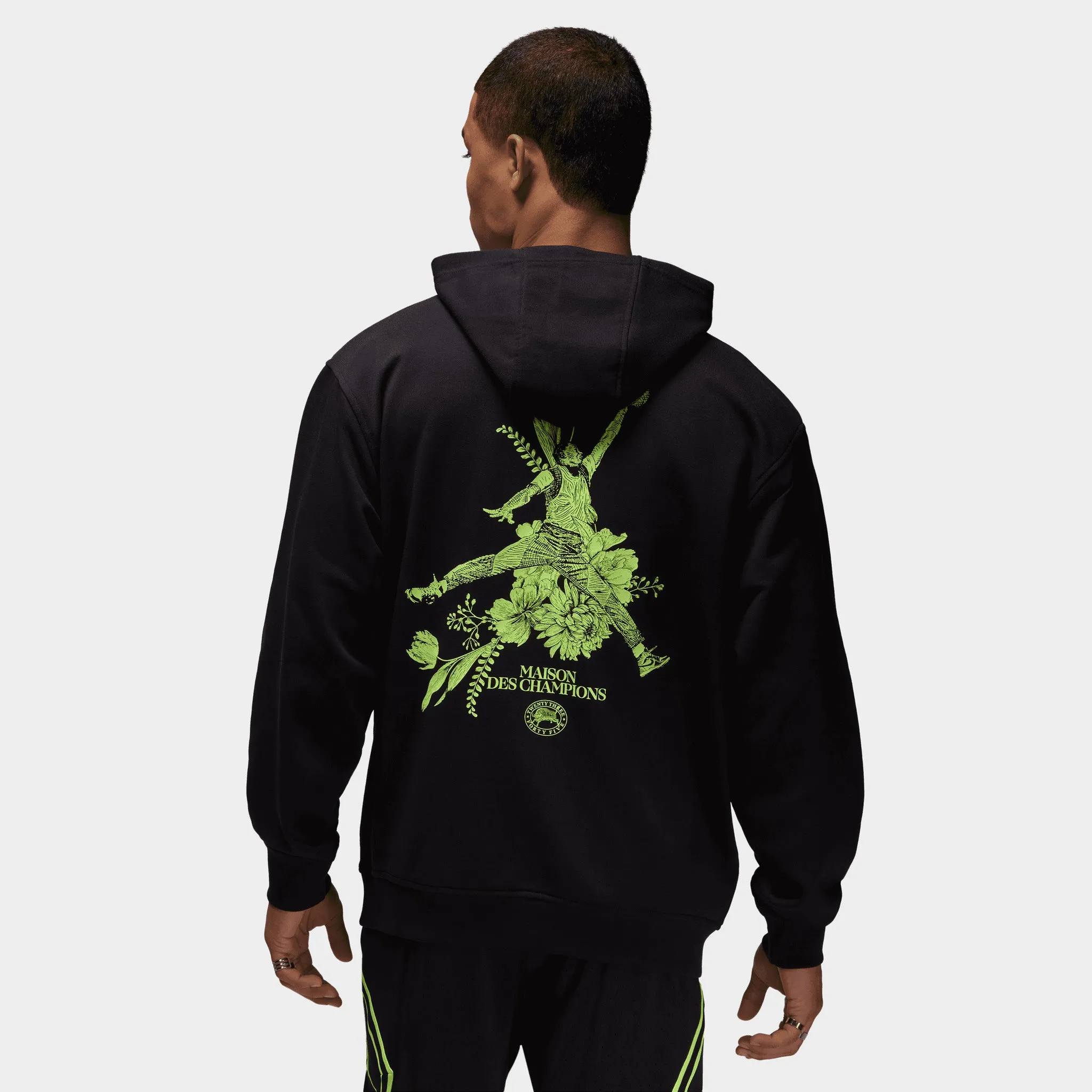 Jordan Dri-FIT Sport Crossover Graphic Pullover Hoodie / Black sold by JD Sports product image thumbnail 2