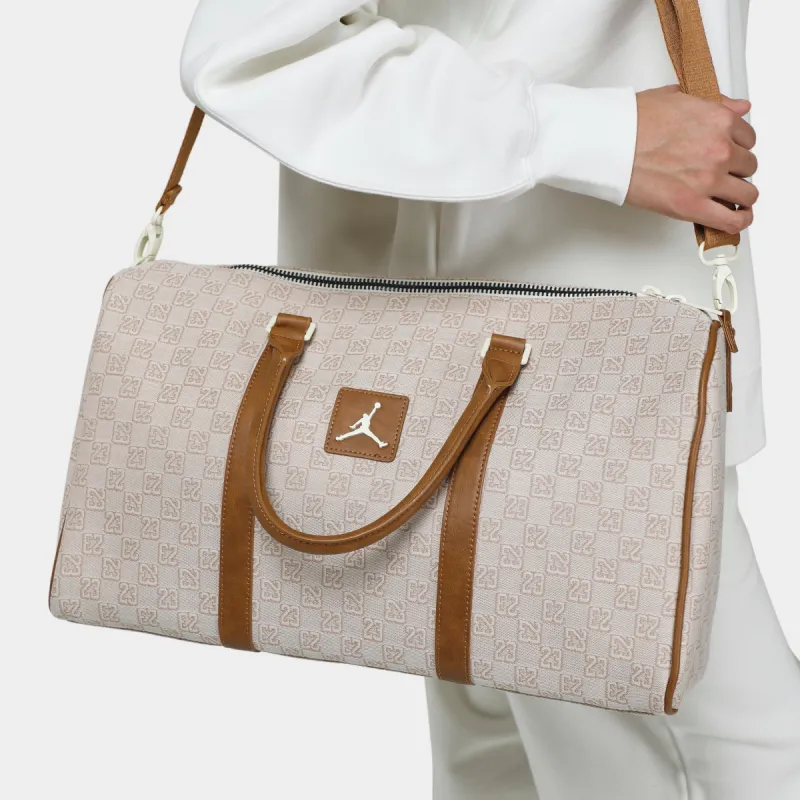 Jordan Monogram Duffle Bag / Coconut Milk | Parallel