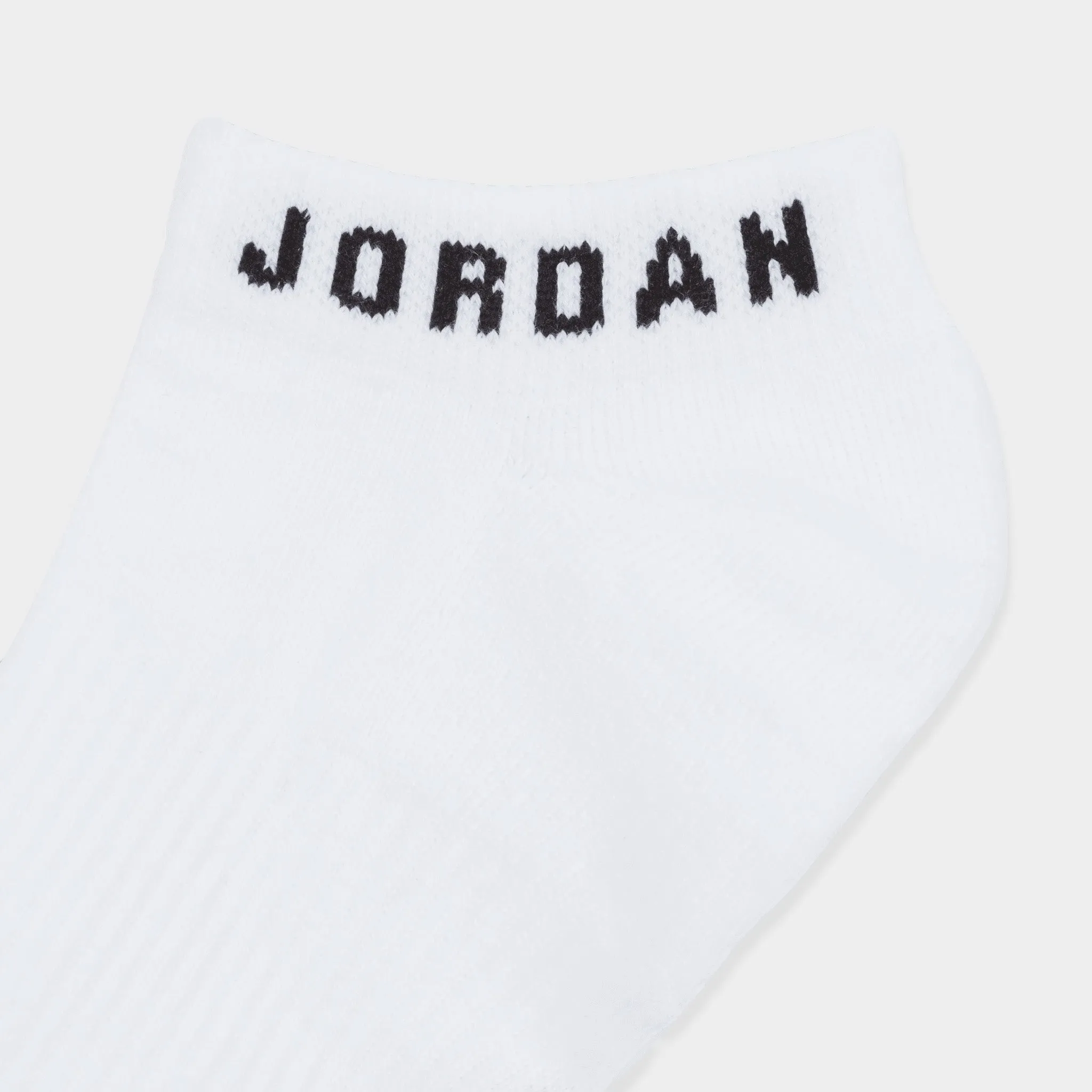 Jordan Everyday No-Show Socks (3 Pack) White / Black sold by JD Sports product image thumbnail 2