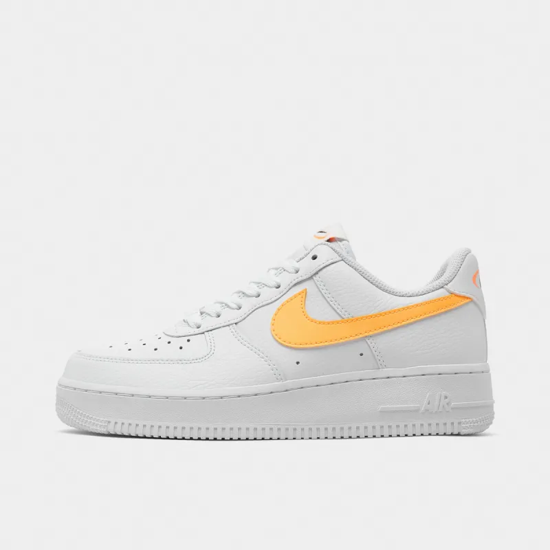 Nike Women's Air Force 1 '07 White / Melon Tint - Black sold by JD Sports
