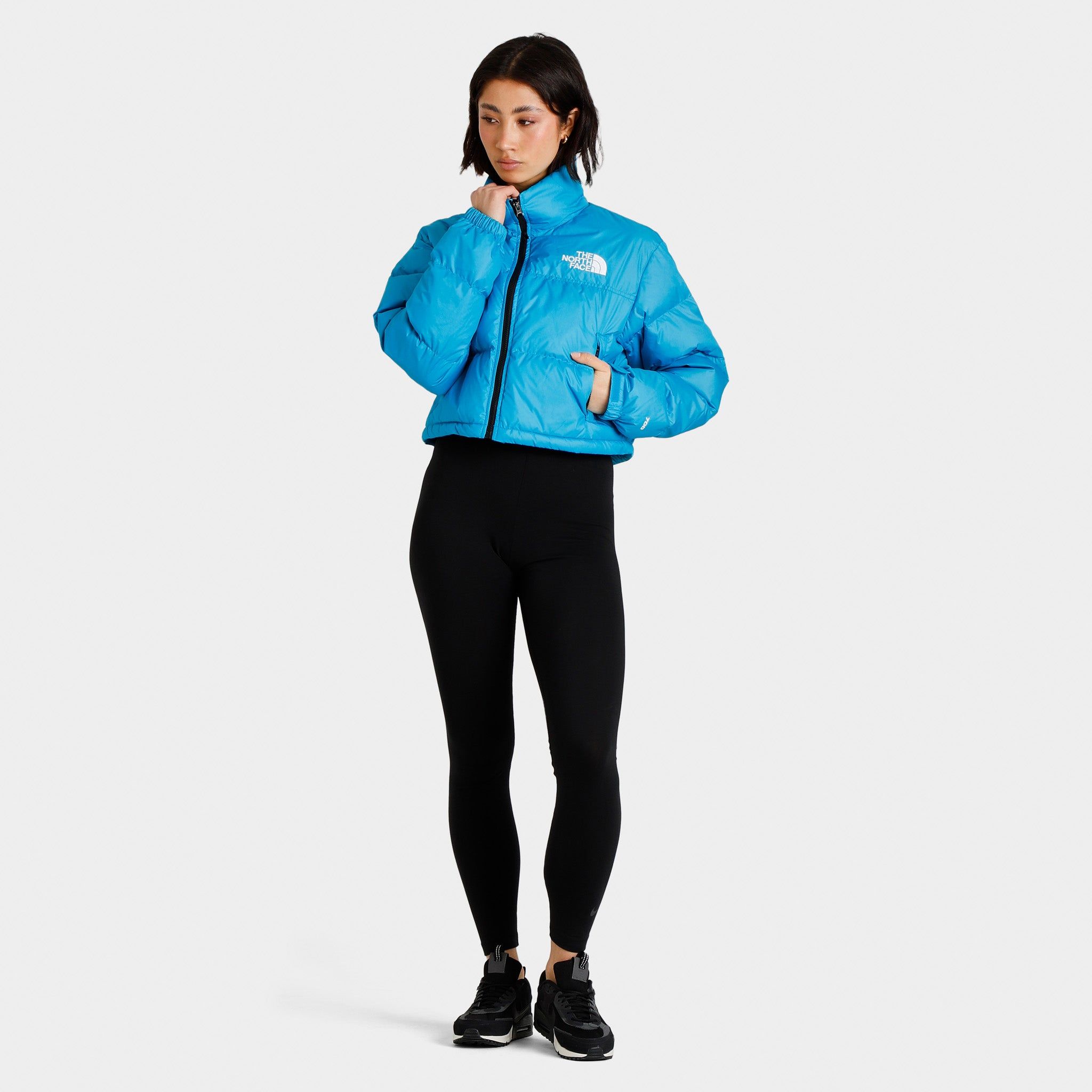 The North Face Women's Nuptse Short Jacket / Acoustic Blue sold by JD Sports product image thumbnail 5