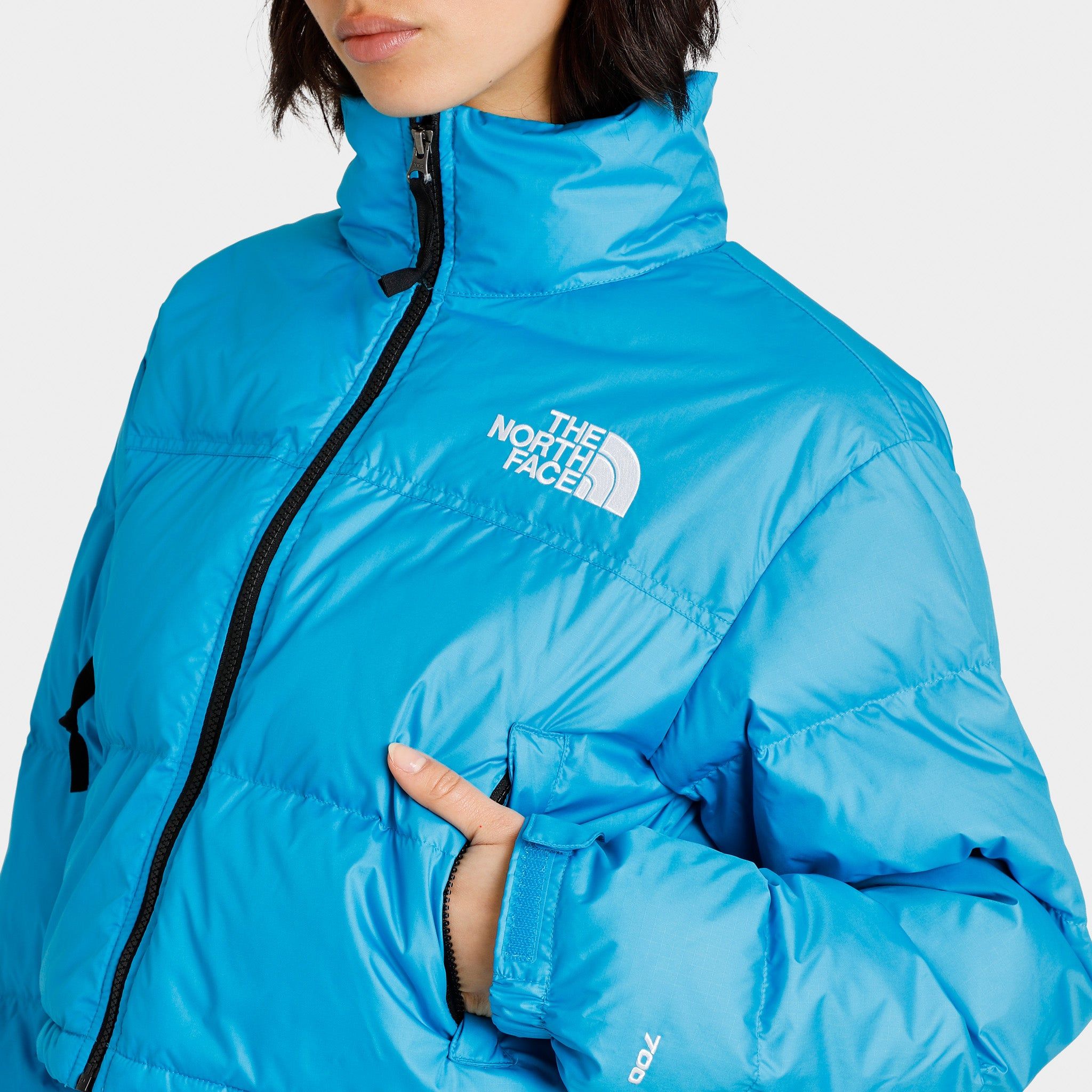 The North Face Women's Nuptse Short Jacket / Acoustic Blue sold by JD Sports product image thumbnail 3