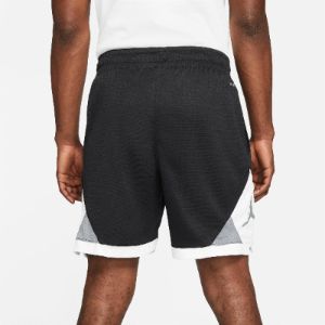 Jordan Dri-FIT Air Diamond Shorts Black / White - Smoke Grey sold by JD Sports