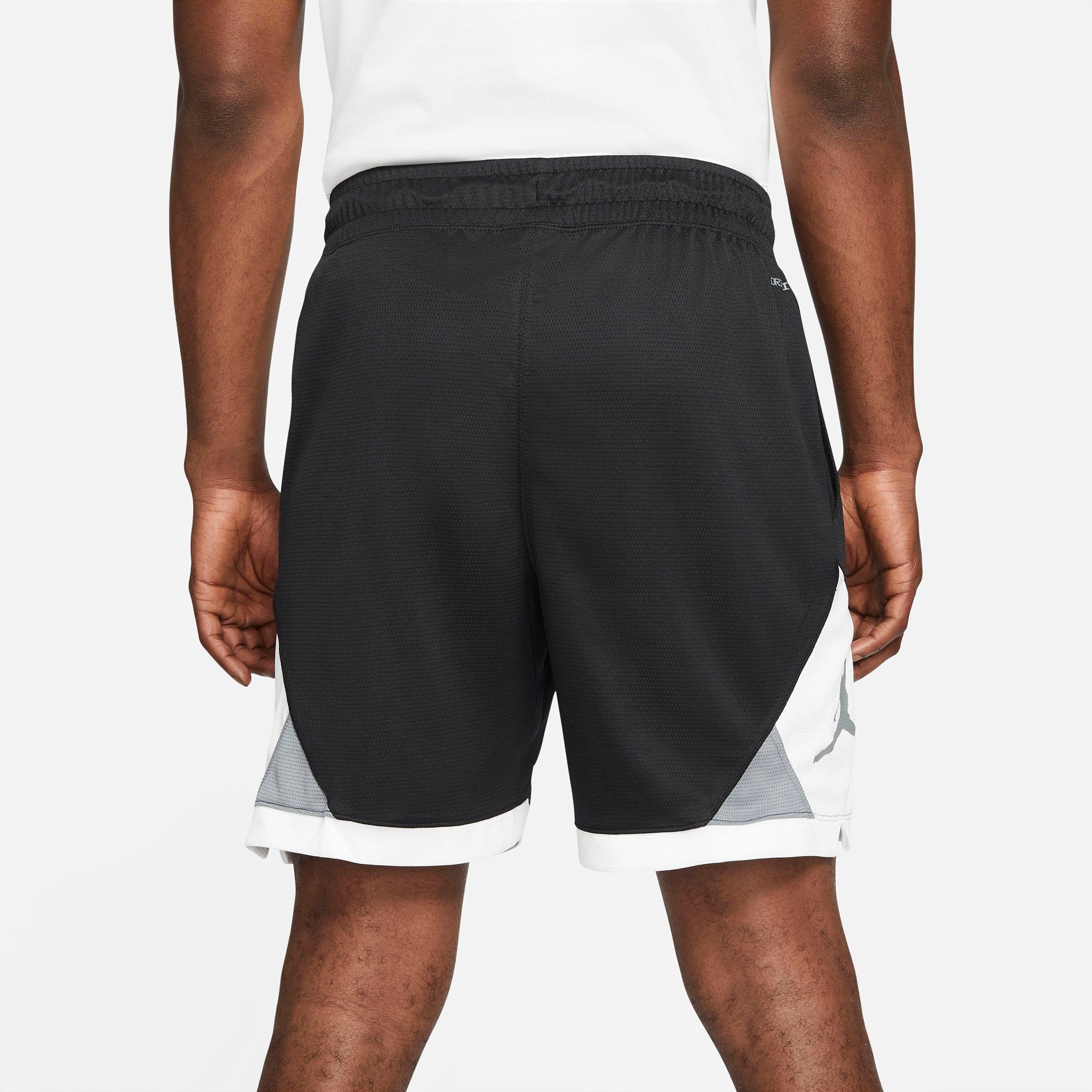 Jordan Dri-FIT Air Diamond Shorts Black / White - Smoke Grey sold by JD Sports product image thumbnail 2