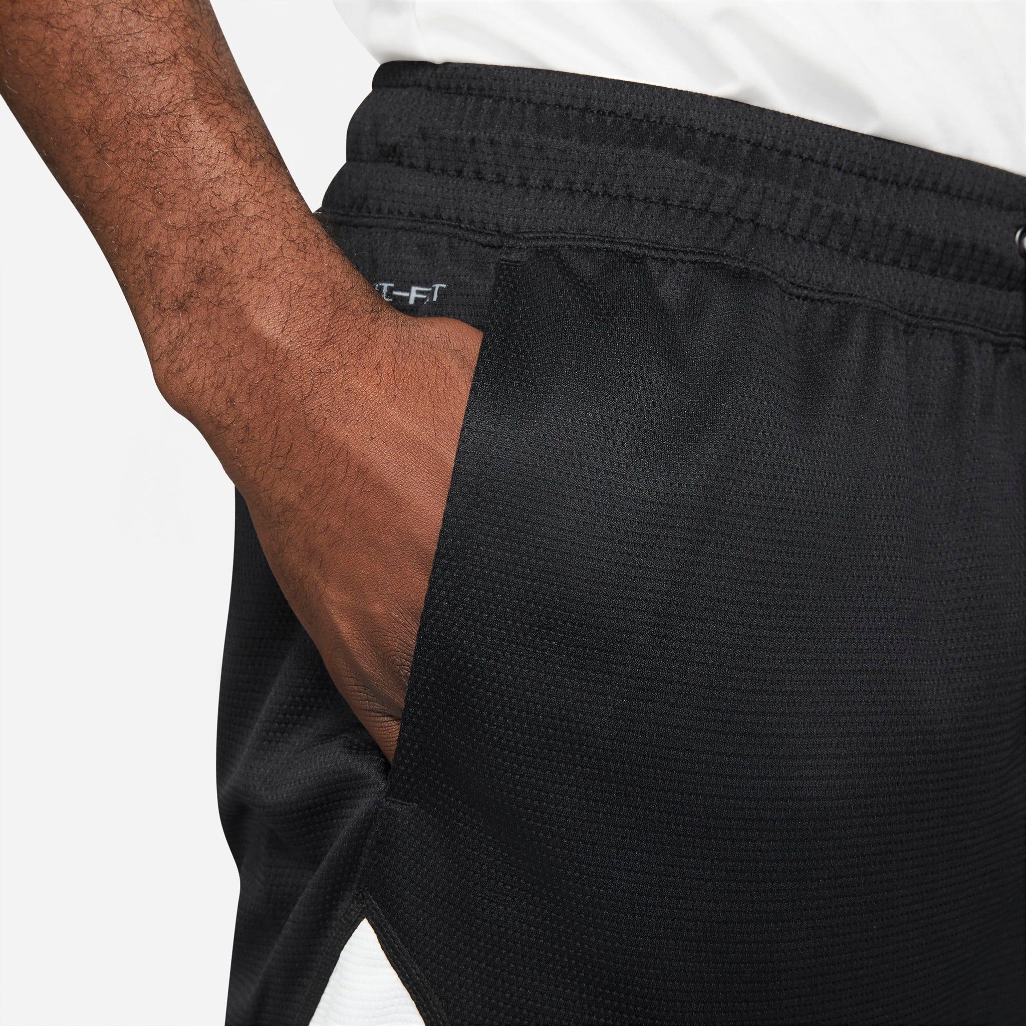 Jordan Dri-FIT Air Diamond Shorts Black / White - Smoke Grey sold by JD Sports product image thumbnail 4