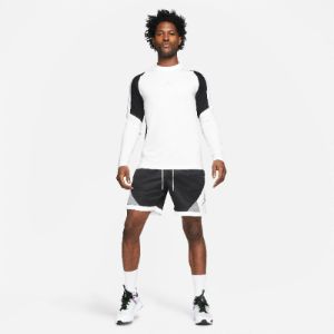 Jordan Dri-FIT Air Diamond Shorts Black / White - Smoke Grey sold by JD Sports