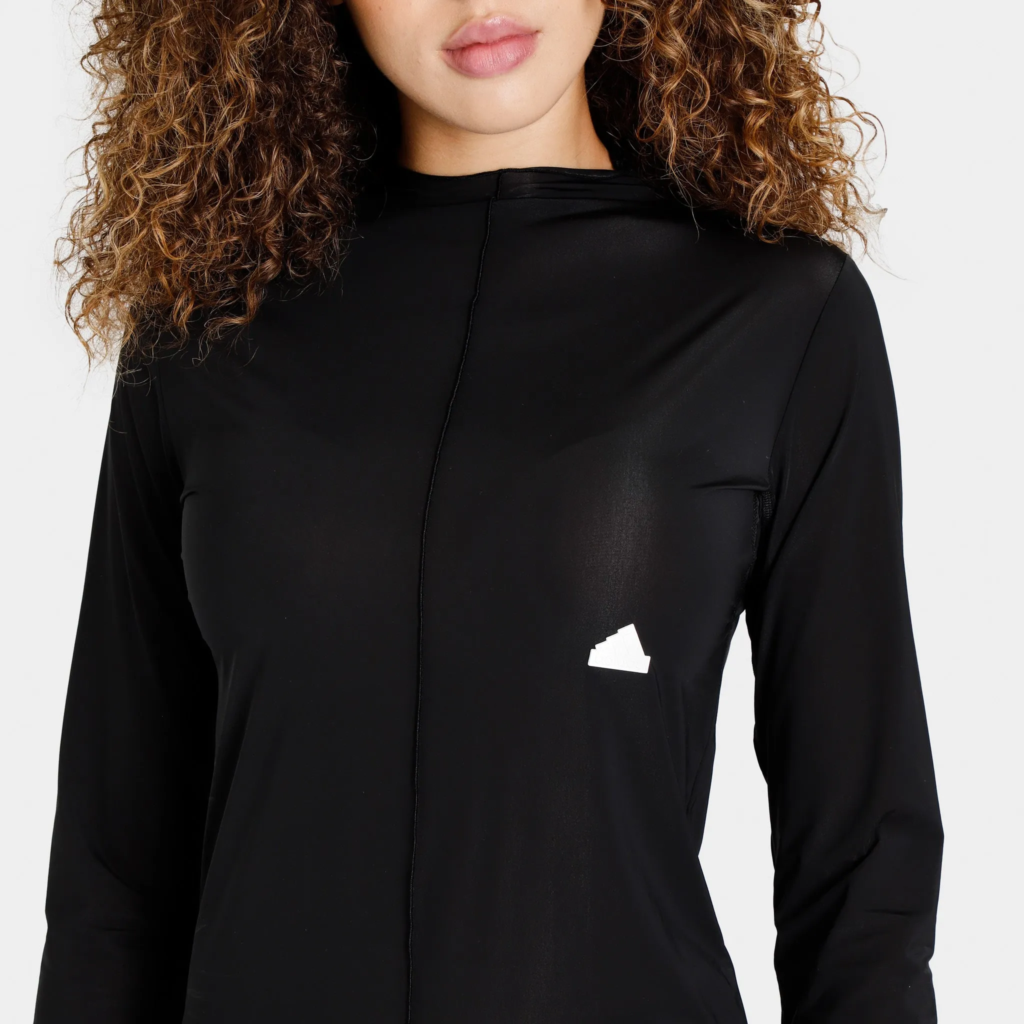 adidas Women's Sportswear Long-Sleeve T-Shirt / Black sold by JD Sports product image thumbnail 3