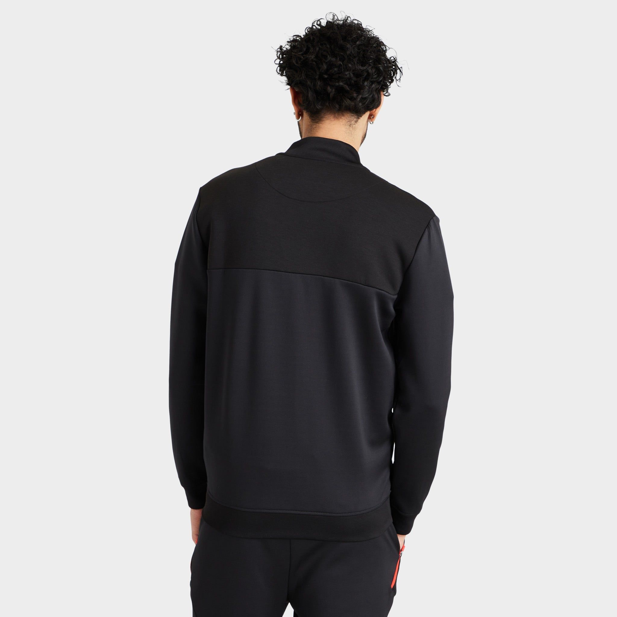 SikSilk Covert Track Bomber Black / Red sold by JD Sports product image thumbnail 2
