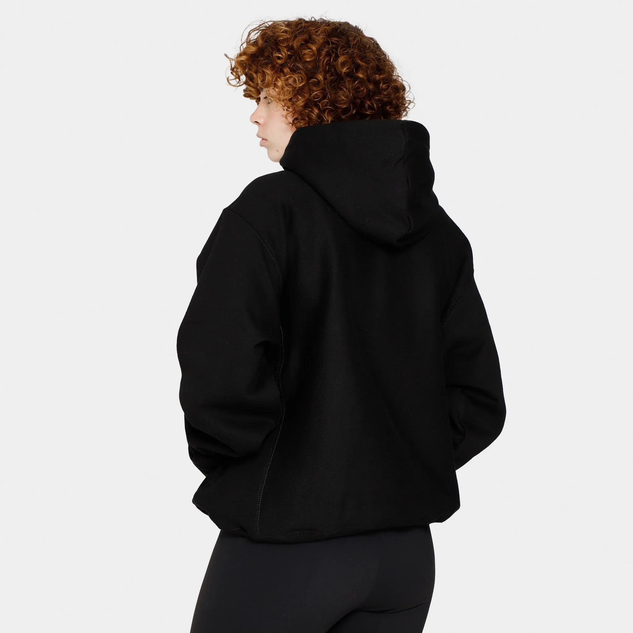 Champion Women's Reverse Weave Boyfriend Pullover Hoodie / Black sold by JD Sports product image thumbnail 3