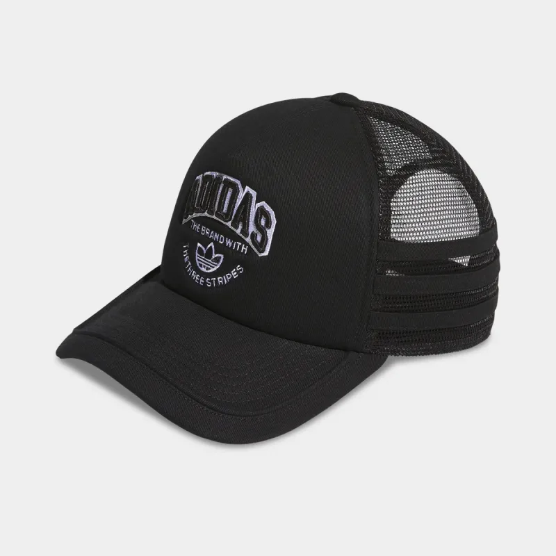 adidas Rec League Trucker Hat Black / White made by JD Sports