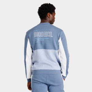 Hoodrich OG Stamp Crewneck Vintage Indigo / Tempest - White sold by JD Sports