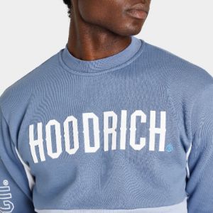 Hoodrich OG Stamp Crewneck Vintage Indigo / Tempest - White sold by JD Sports