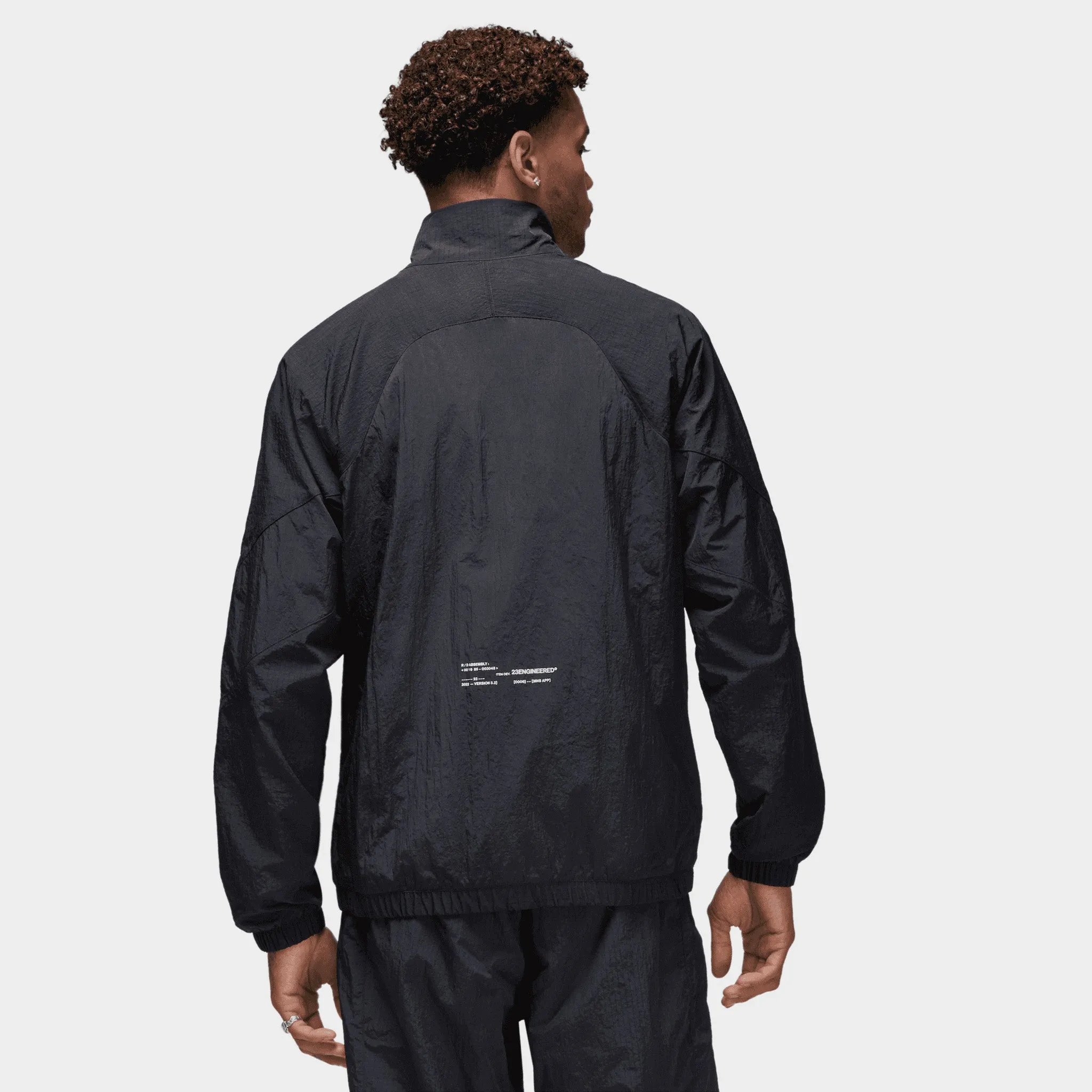 Jordan 23 Engineered Jacket Black / White sold by JD Sports product image thumbnail 2
