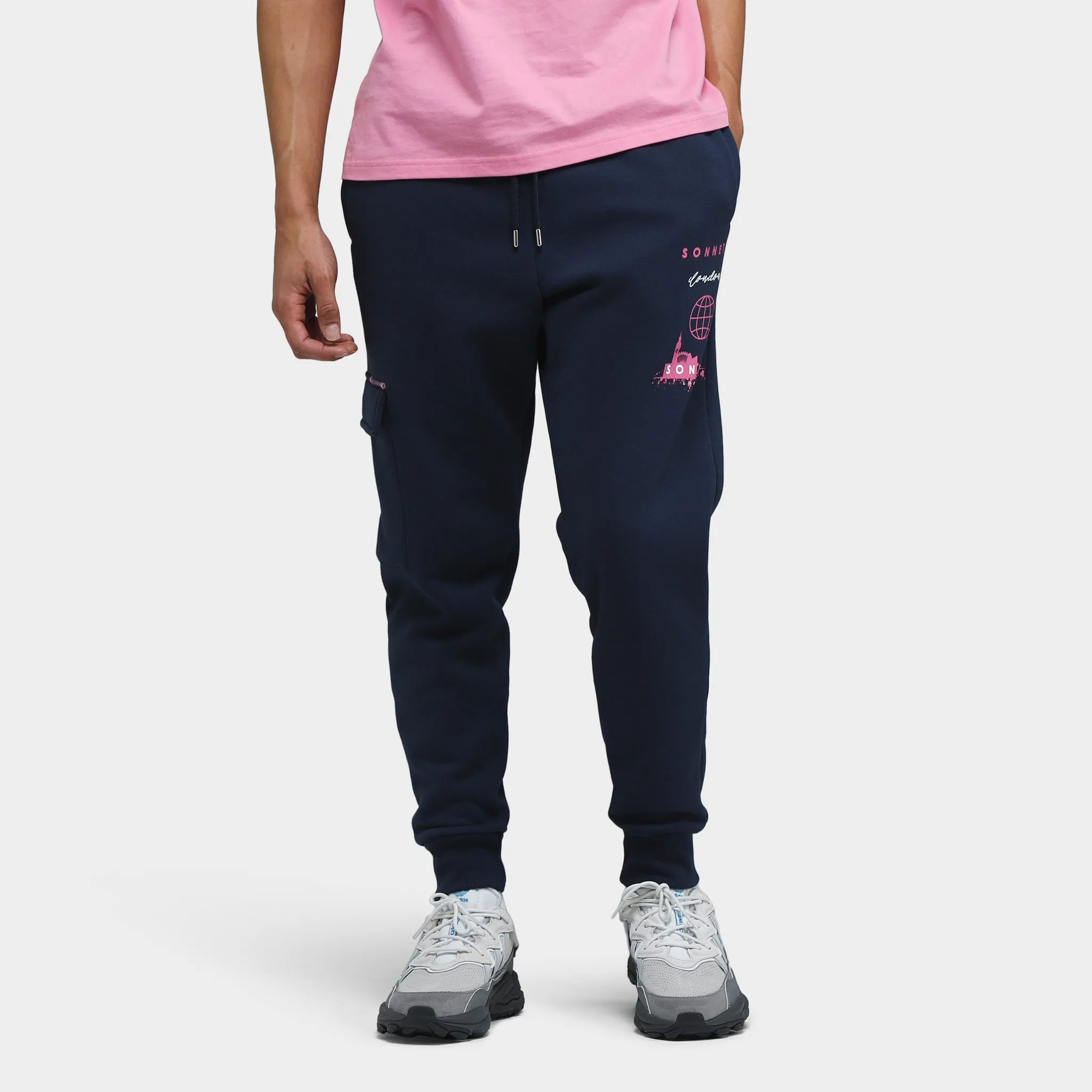 Sonneti Stack Logo Joggers / Mood Indigo sold by JD Sports