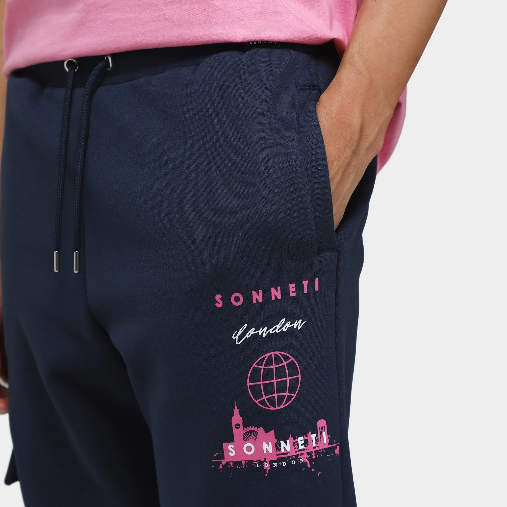 Sonneti Stack Logo Joggers / Mood Indigo sold by JD Sports product image thumbnail 5