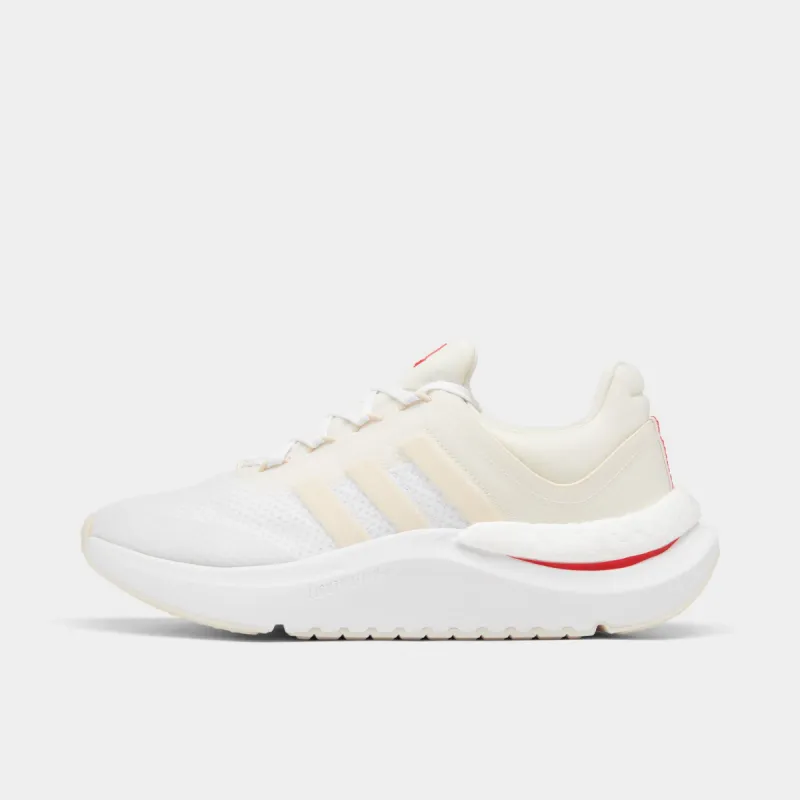 adidas Women’s ZNSARA BOOST Off White / Wonder White - Bright Red sold by JD Sports