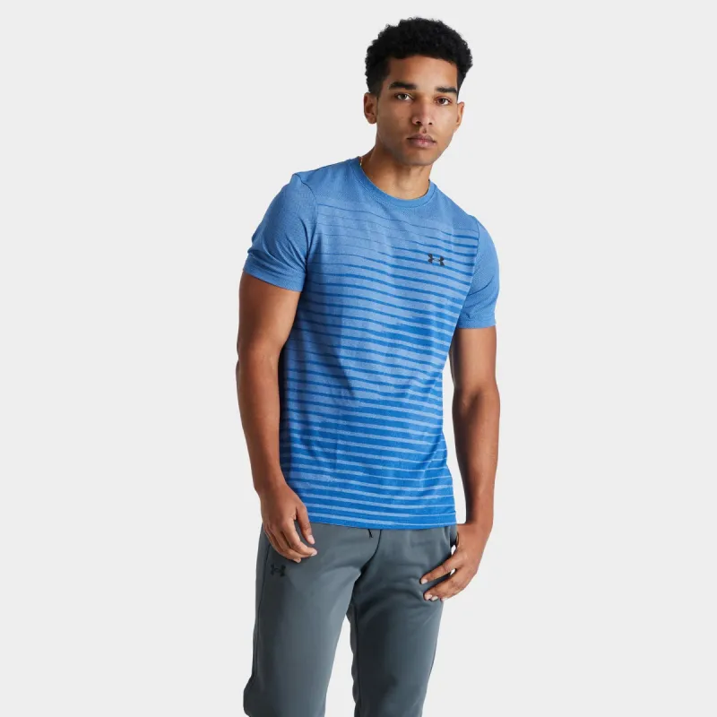 Under Armour Seamless Fade T-shirt / Blue sold by JD Sports