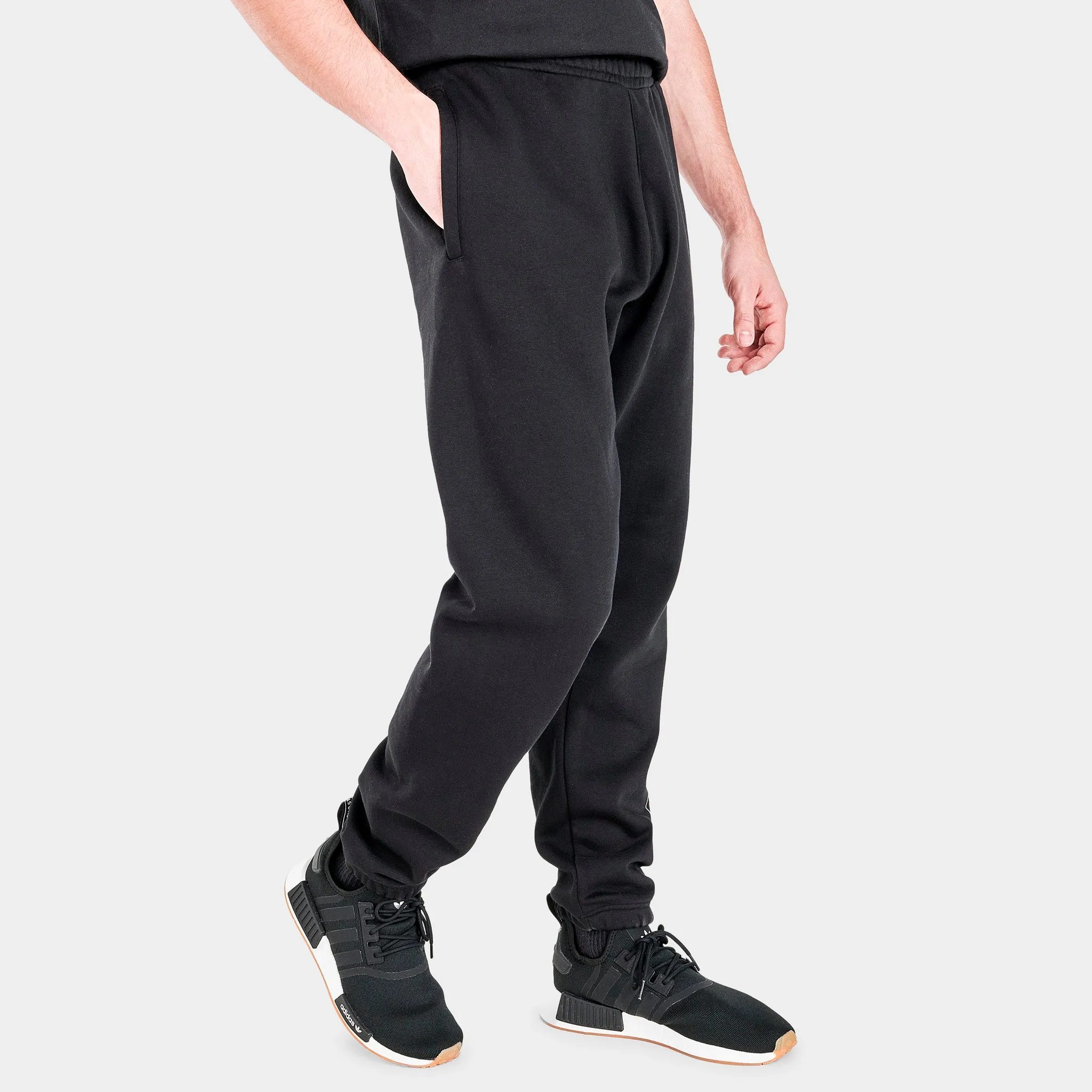 adidas Originals Graphics Behind The Trefoil Jogger Pants Black / Solar Yellow sold by JD Sports product image thumbnail 3