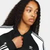 adidas Originals Women's Adicolor Classics Oversized SST Track Jacket Black / White sold by JD Sports