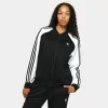 adidas Originals Women's Adicolor Classics Oversized SST Track Jacket Black / White sold by JD Sports