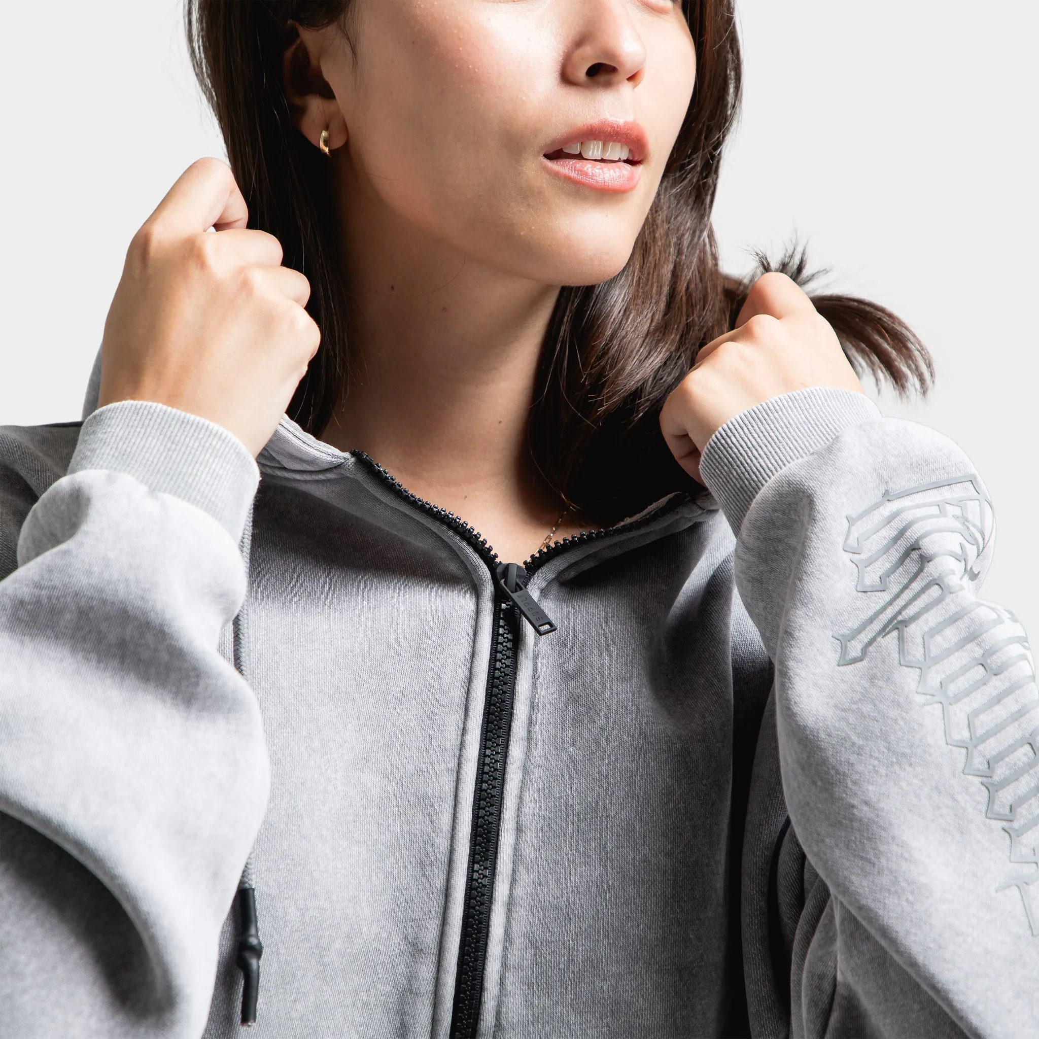 Supply & Demand Women's Monair Boxy Hoodie / Grey sold by JD Sports product image thumbnail 4