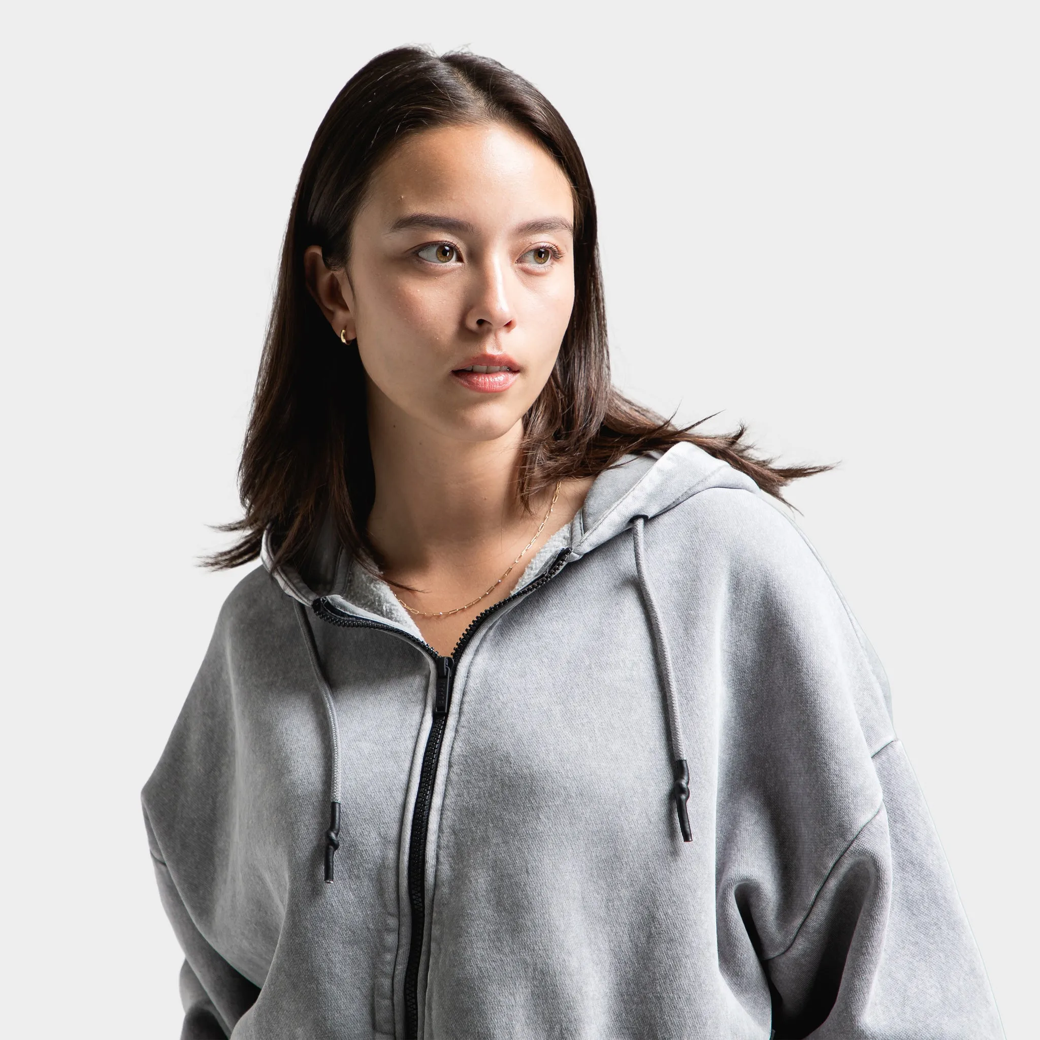 Supply & Demand Women's Monair Boxy Hoodie / Grey sold by JD Sports product image thumbnail 3