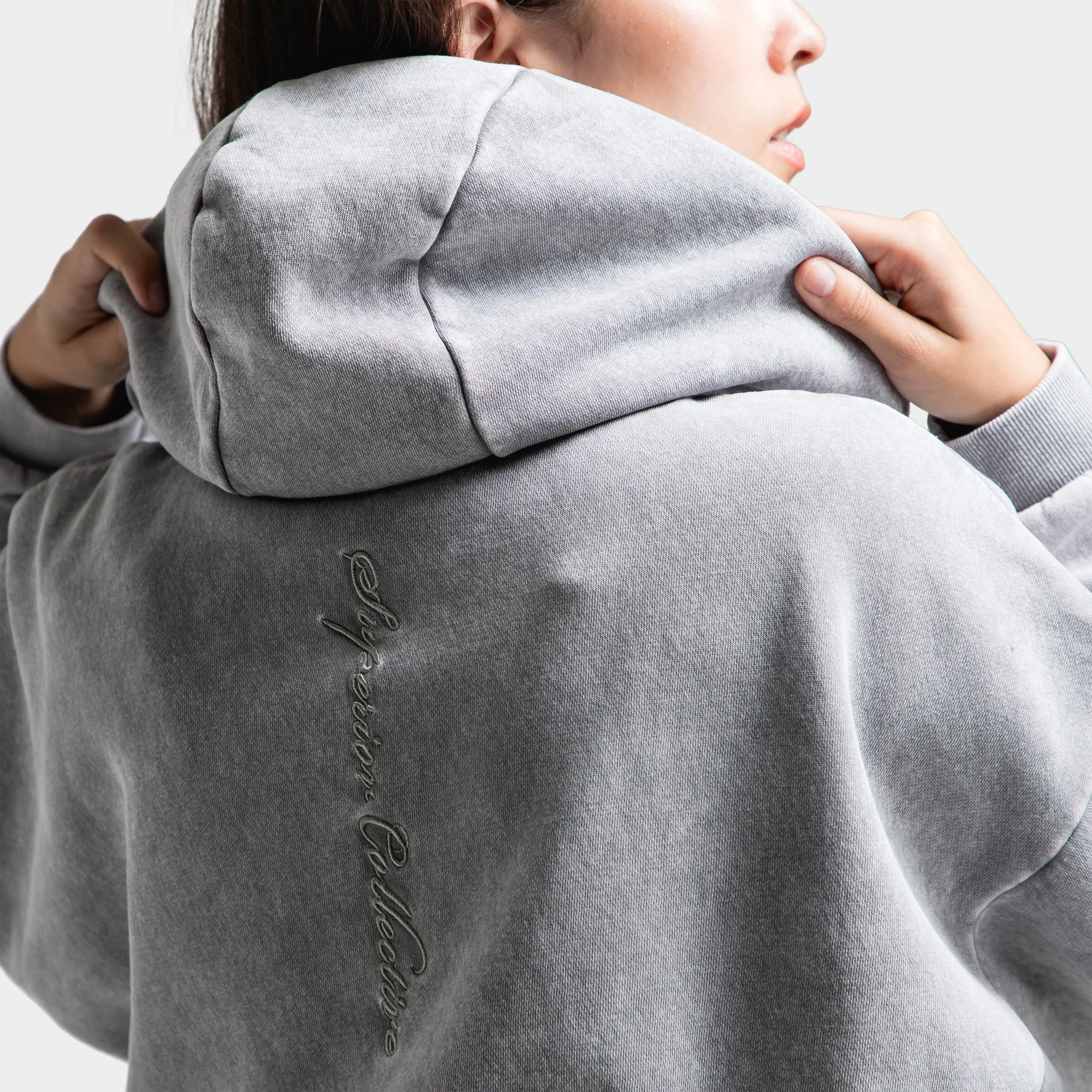 Supply & Demand Women's Monair Boxy Hoodie / Grey sold by JD Sports product image thumbnail 5