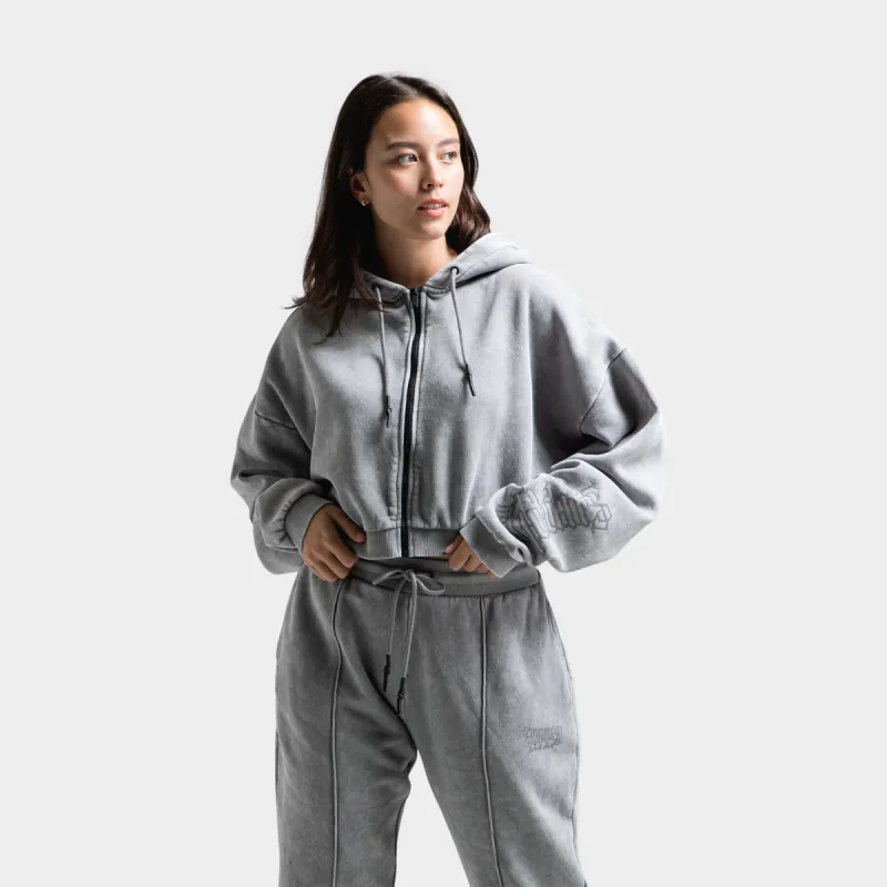 Supply & Demand Women's Monair Boxy Hoodie / Grey sold by JD Sports