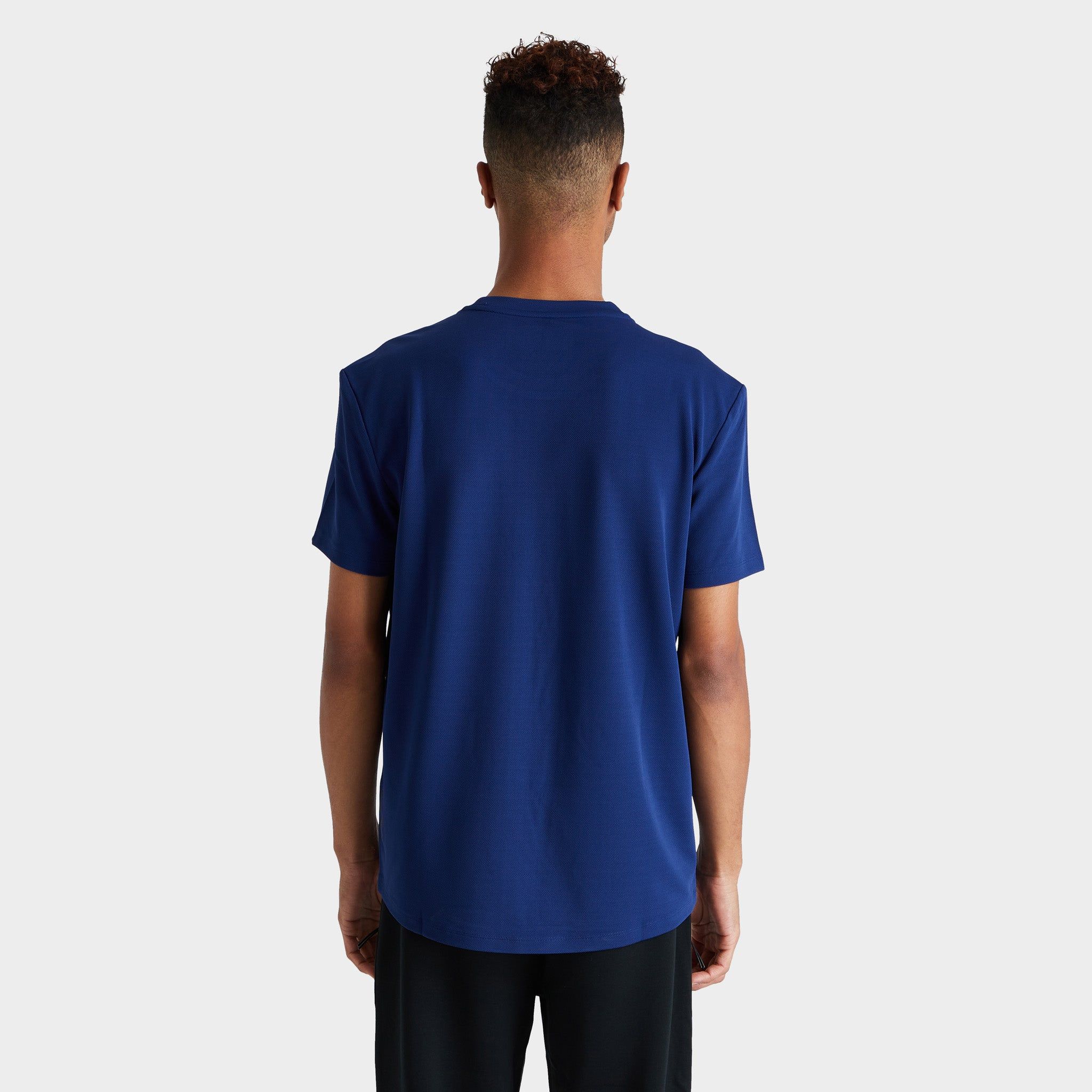 Calvin Klein Move 365 Solid Crewneck T-shirt / Blue Print sold by JD Sports product image thumbnail 2