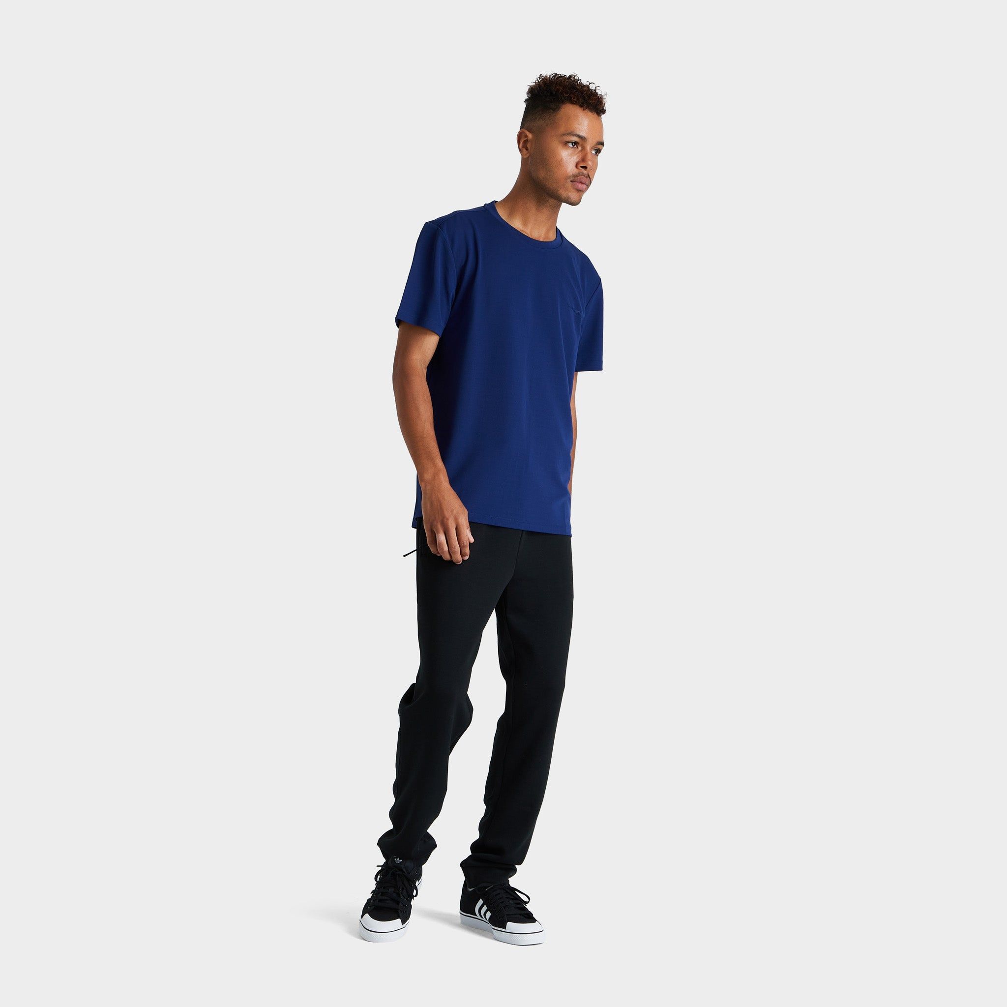 Calvin Klein Move 365 Solid Crewneck T-shirt / Blue Print sold by JD Sports product image thumbnail 5