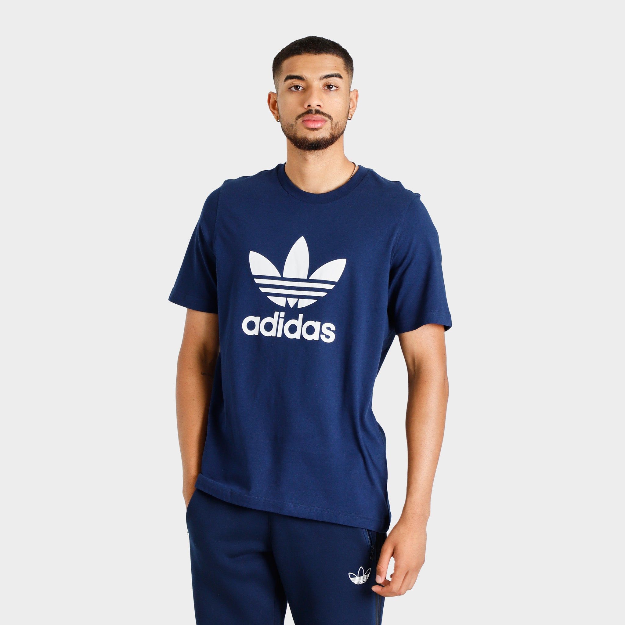 adidas Originals Adicolor Classics Trefoil T-shirt / Night Indigo sold by JD Sports