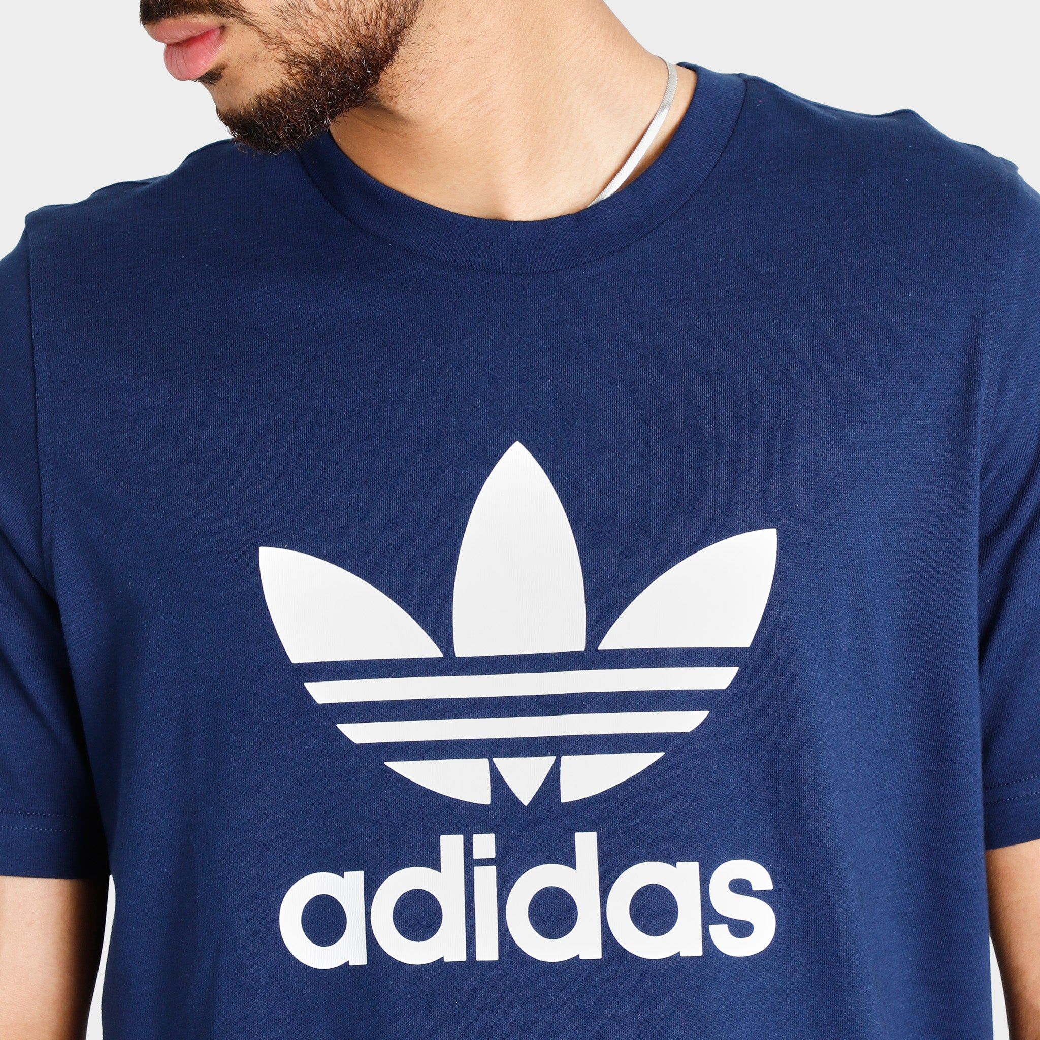 adidas Originals Adicolor Classics Trefoil T-shirt / Night Indigo sold by JD Sports product image thumbnail 4