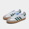 adidas Originals Samba OG Ftwr White / Collegiate Green - Gum sold by JD Sports