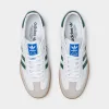 adidas Originals Samba OG Ftwr White / Collegiate Green - Gum sold by JD Sports